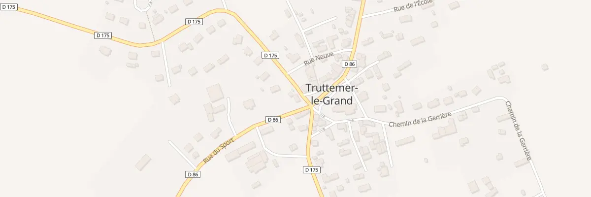 Plan du 1 Rue du Pont Allin - Truttemer à Vire Normandie