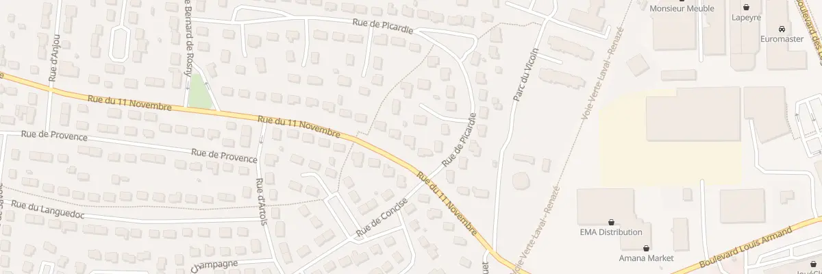 Plan du 105 Rue du 11 Novembre à Saint-Berthevin