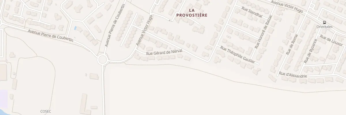 Plan du 21 Rue Gérard de Nerval à Saint-Berthevin