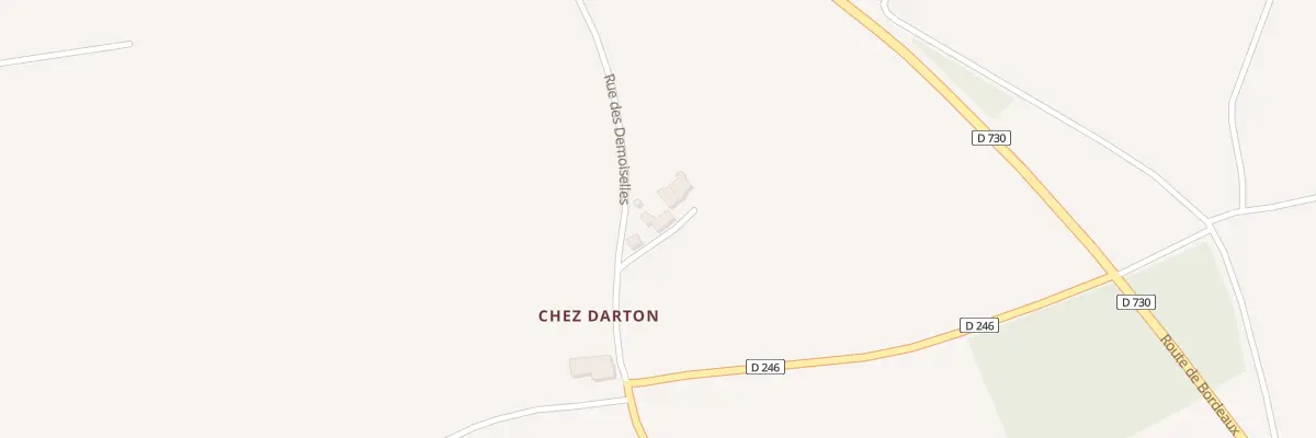 Plan du 10 Rue des Demoiselles à Cozes
