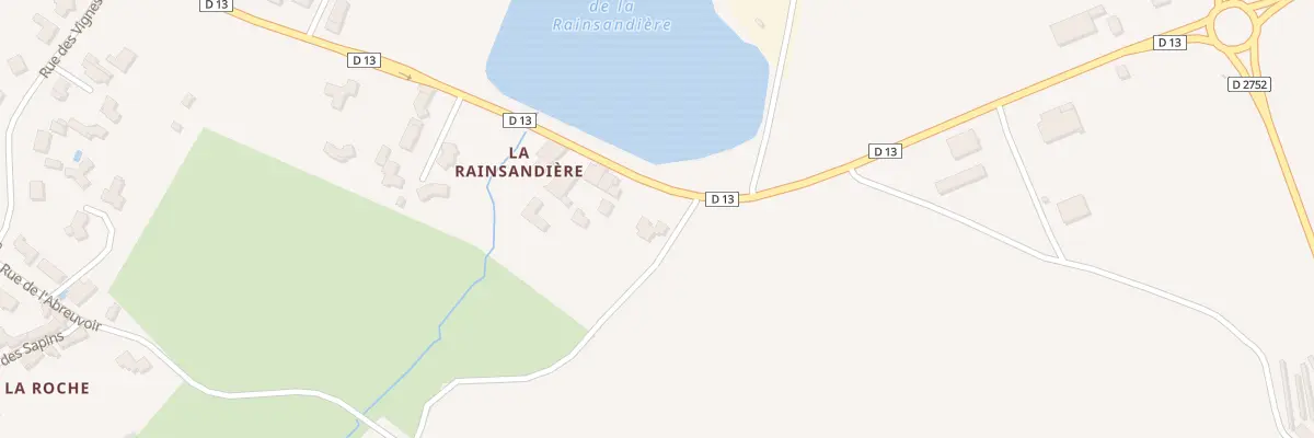 Plan du 5320F La Rainsandière à La Meilleraie-Tillay