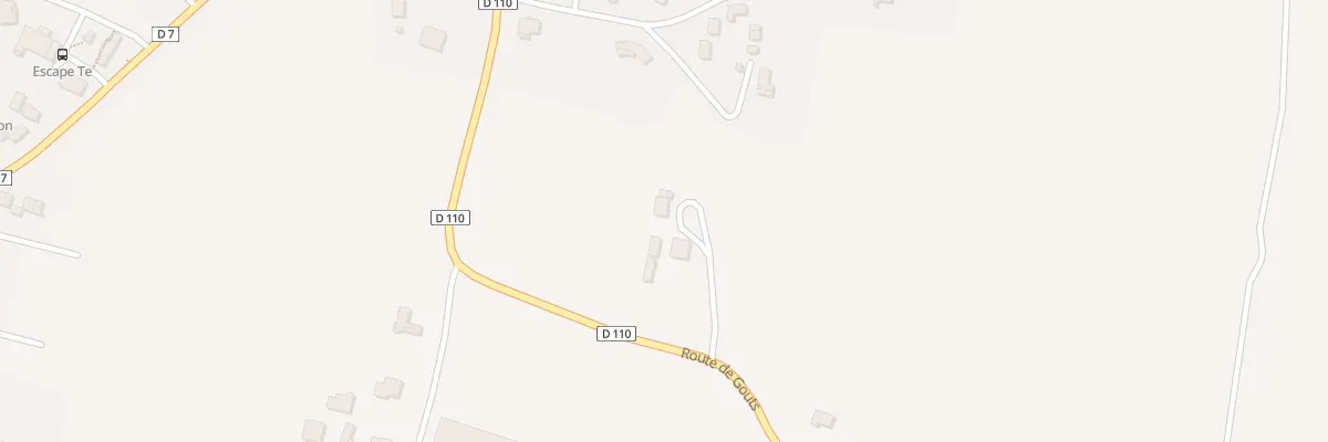 Plan du 3 Rte de Gouts à Audon