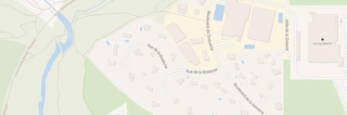 Plan du 24 Rue de la Bretèche à Saint-Berthevin