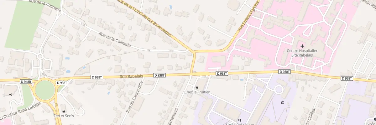 Plan du 54 Rue rabelais à Fontenay-le-Comte