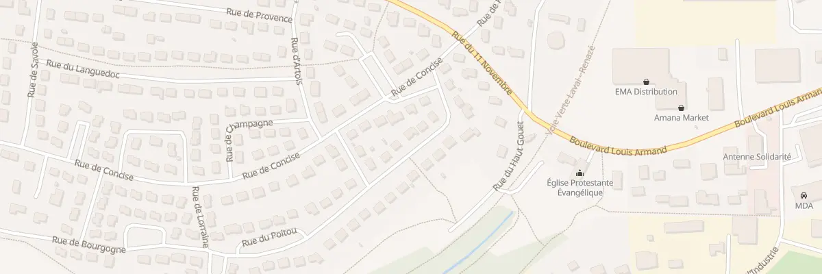 Plan du 81 Rue du Poitou à Saint-Berthevin