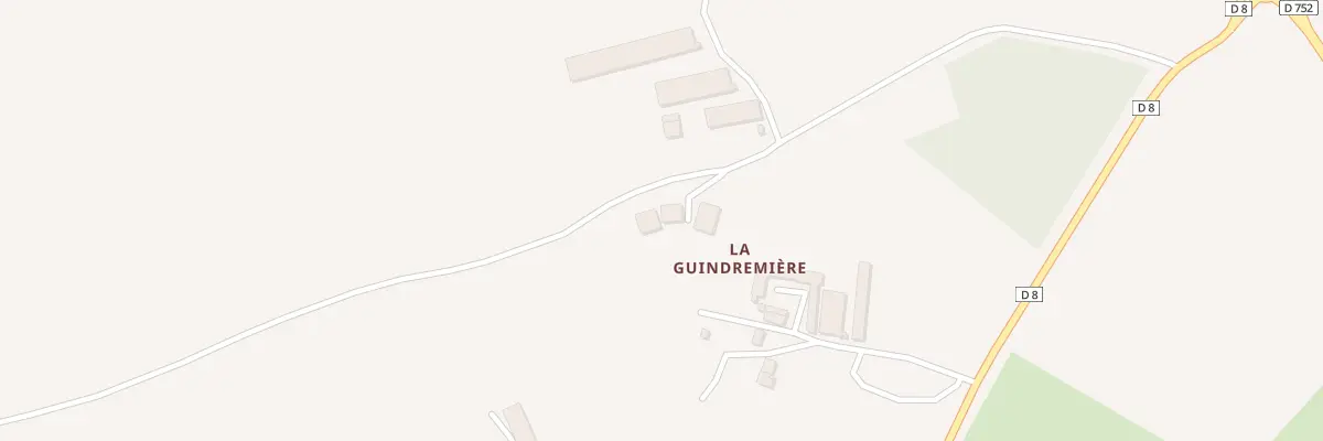 Plan du 2 La Guindremière à Réaumur