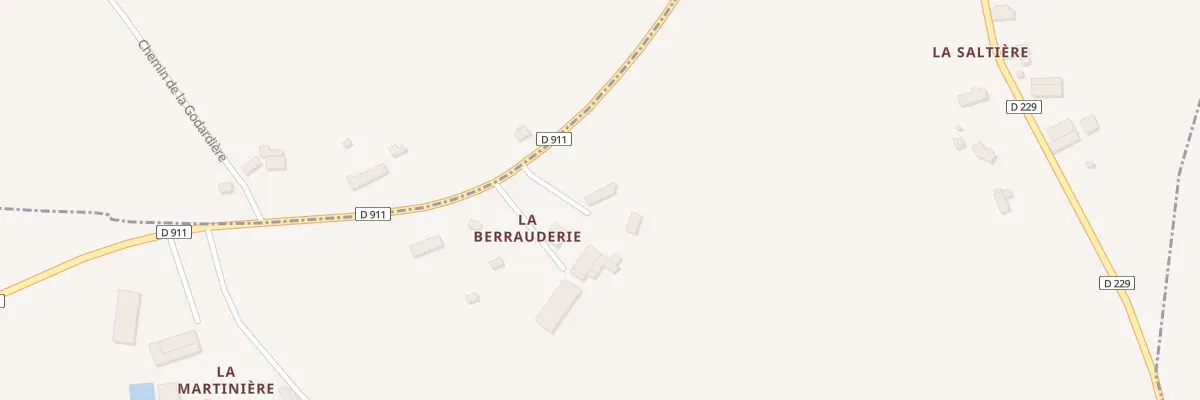 Plan du 12 La Berrauderie à Saint-Christophe-de-Chaulieu