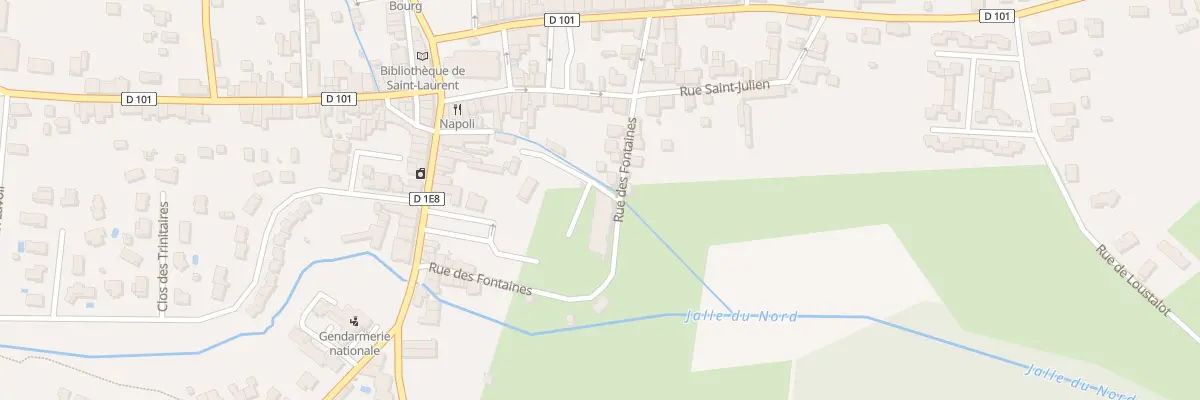 Plan du 9B Rue des Fontaines à Saint-Laurent-Médoc