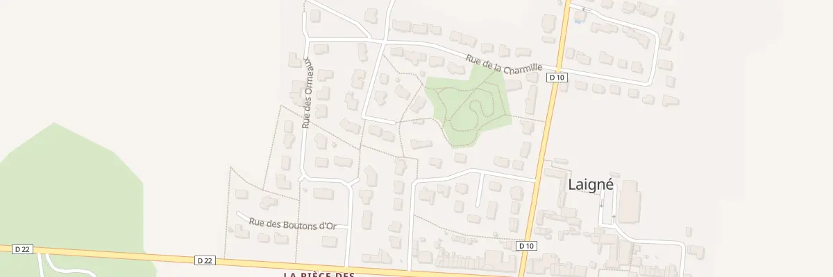 Plan du 12 Rue de la Bonneau à Prée-d’Anjou