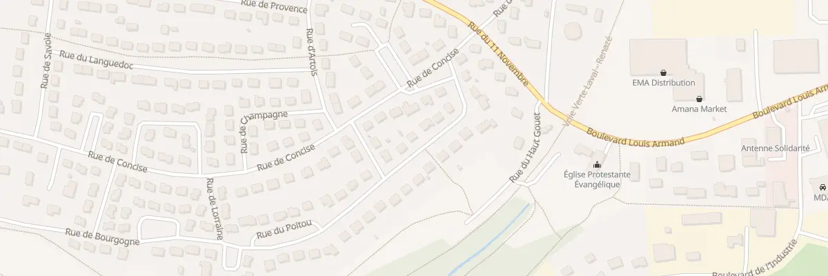 Plan du 77 Rue du Poitou à Saint-Berthevin