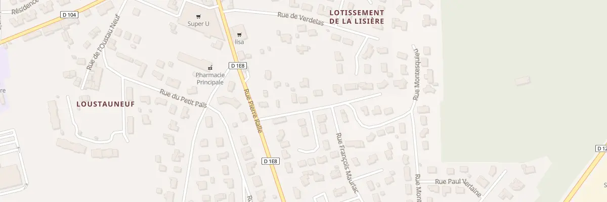 Plan du 5A Rue du Couynieu à Saint-Laurent-Médoc