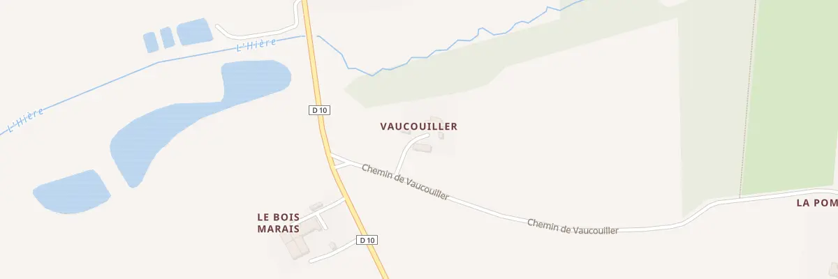 Plan du 11 Che de Vaucouiller à Peuton