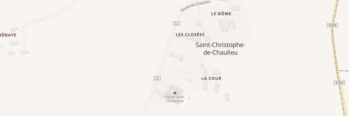 Plan du 17 Le Dome à Saint-Christophe-de-Chaulieu
