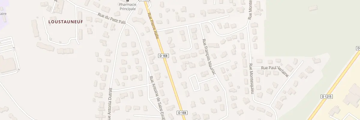 Plan du 7 Rue Etienne de Boetie à Saint-Laurent-Médoc