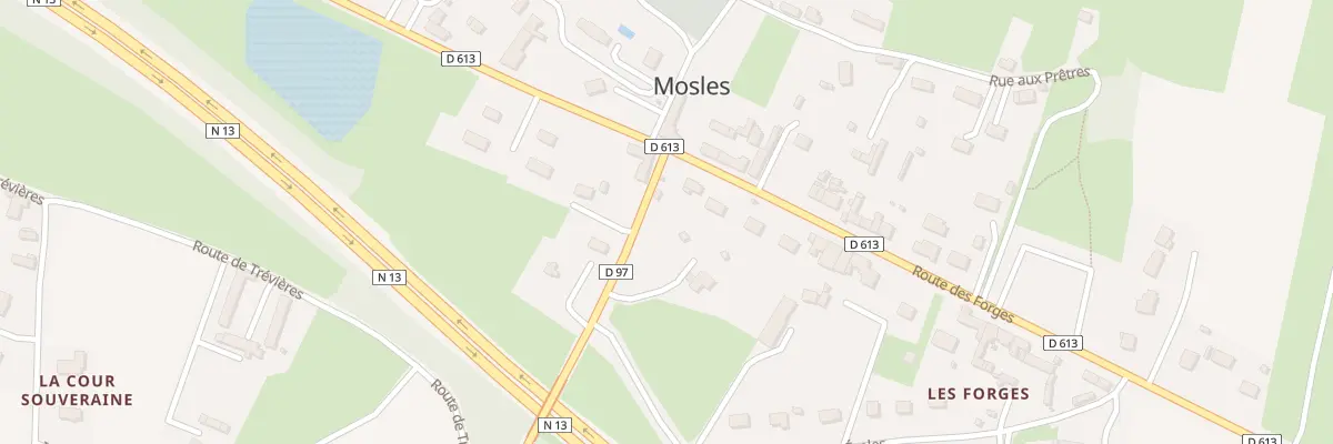 Plan du 46 Rte des Forges à Mosles