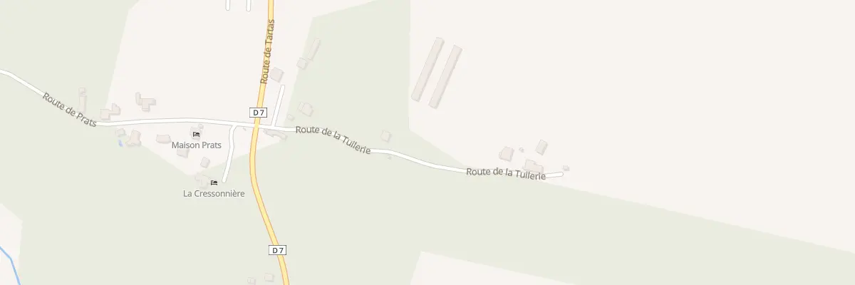 Plan du 9 Rte de la Tuilerie à Audon