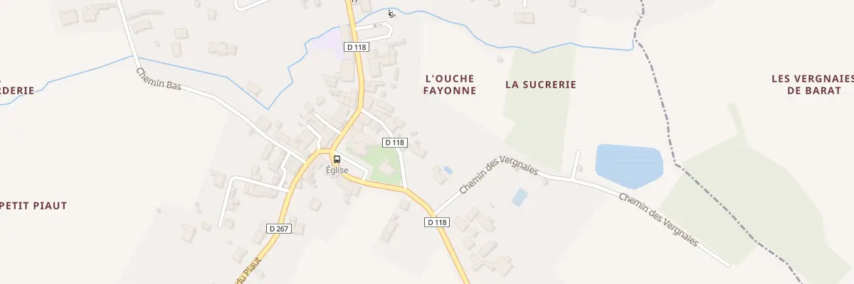 Plan du 9 Rue du Fournil à Lussant