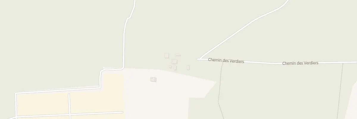 Plan du 814 Che des Verdiers à Carcen-Ponson