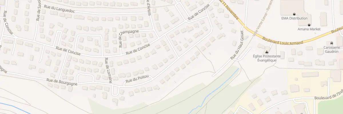 Plan du 10 Rue des Flandres à Saint-Berthevin