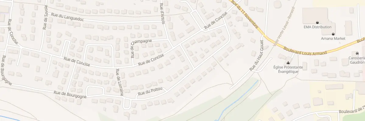 Plan du 6 Rue des Flandres à Saint-Berthevin