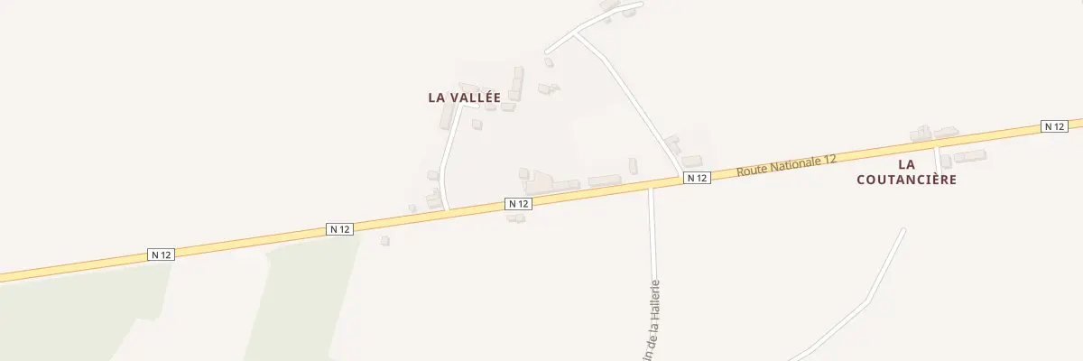 Plan du 2308 Rte Nationale 12 à Vautorte