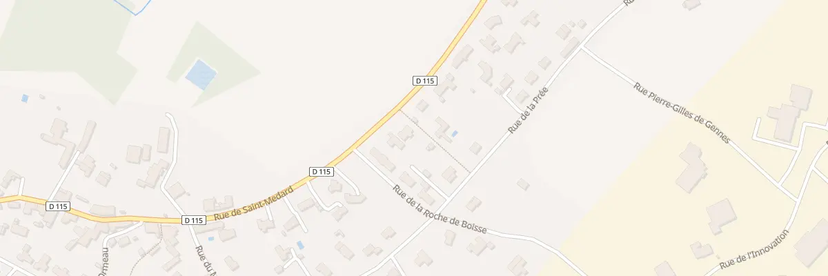 Plan du 53 Rue de saint-médard à Fontenay-le-Comte