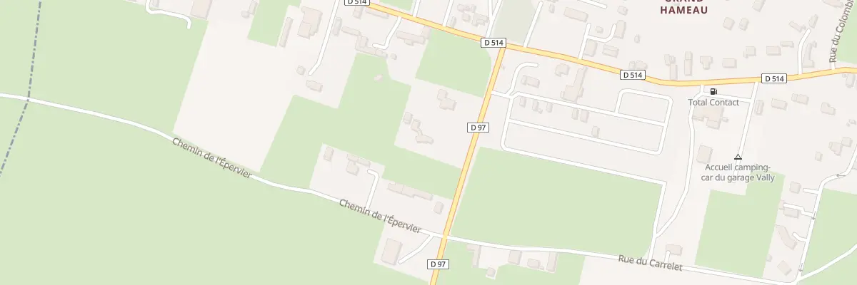Plan du 6 Rte de Mosles (Ste Honorine) à Aure sur Mer
