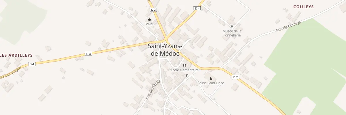 Plan du 6 Rue de Loudenne à Saint-Yzans-de-Médoc