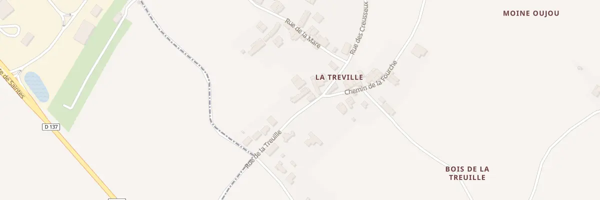 Plan du 11 Rue de la Treuille à Romegoux