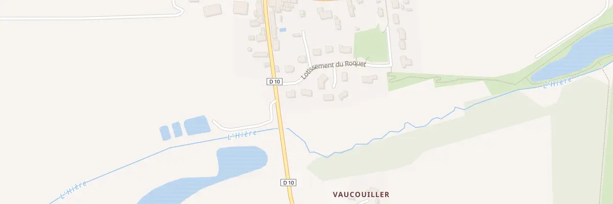 Plan du 4 Lot du Roquet à Peuton