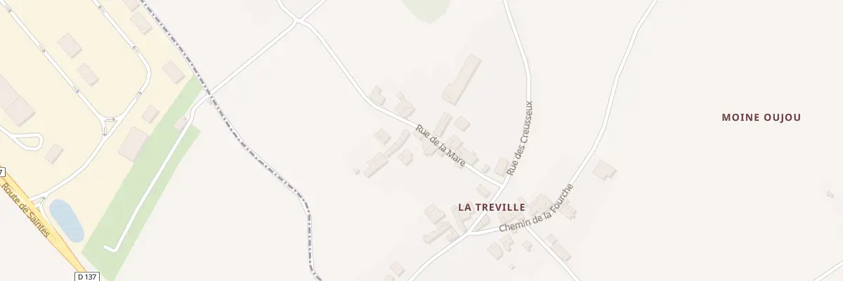 Plan du 9 Rue de la Mare à Romegoux
