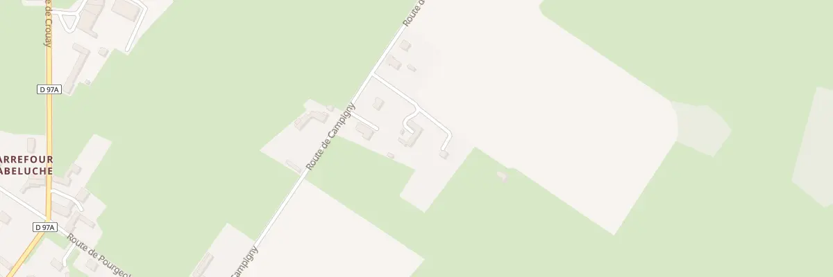 Plan du 8 Rte de Campigny au Tronquay