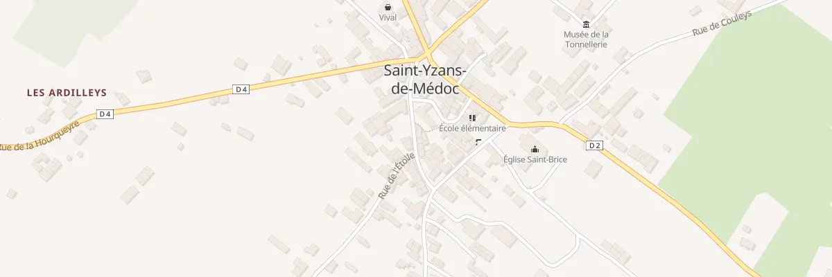Plan du 7 Rue des Sarments à Saint-Yzans-de-Médoc