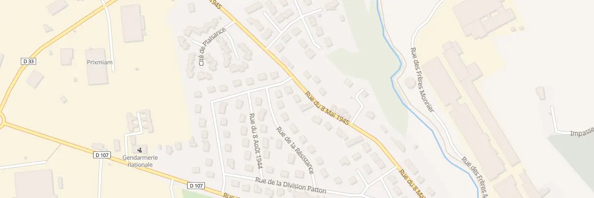 Plan du 35 Rue du Huit Mai 1945 à Gorron