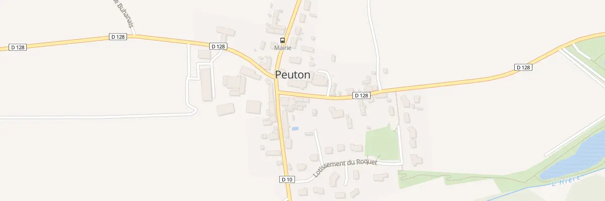 Plan du 6 Rte de St Gault à Peuton