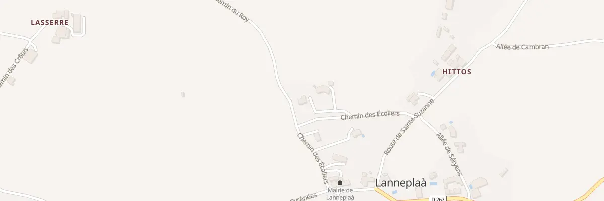 Plan du 9043 Che du Roy à Lanneplaà