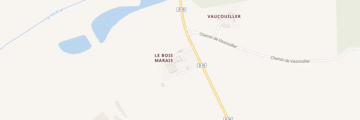 Plan du 40 Rte de Marigné-peuton à Peuton