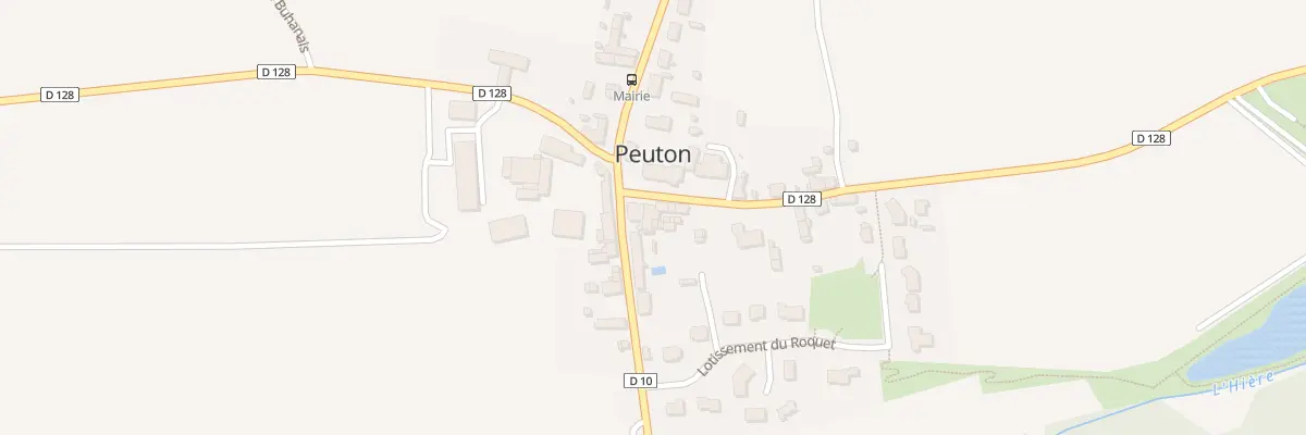 Plan du 2 Rte de St Gault à Peuton