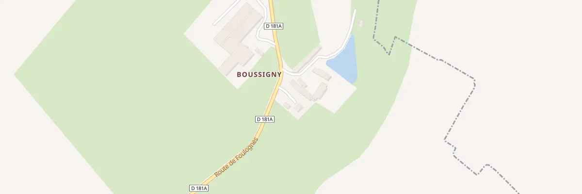 Plan du 2330 Rte de Foulognes à Sallen