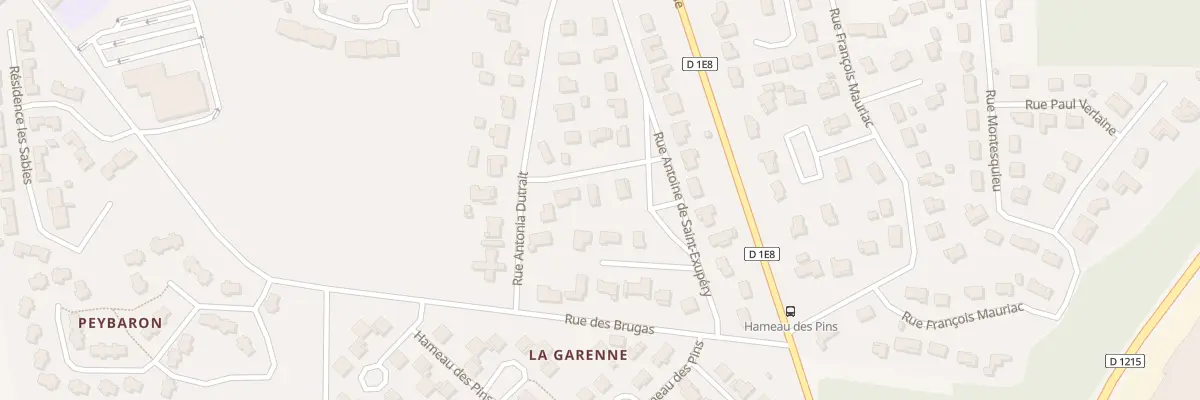 Plan du 1 Rue Michel Montaigne à Saint-Laurent-Médoc