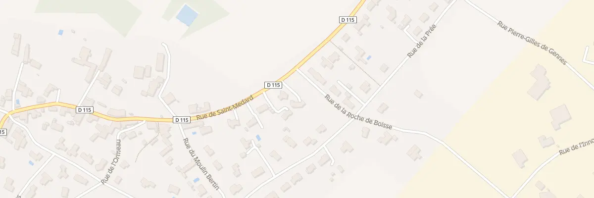 Plan du 61 Rue de saint-médard à Fontenay-le-Comte