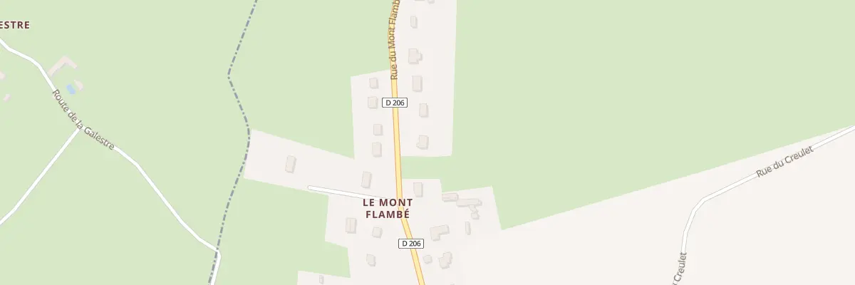 Plan du 1060 Rue du Mont Flambé à Crouay