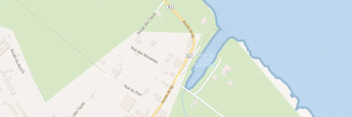 Plan du 16 Le Port à Saint-Christoly-Médoc
