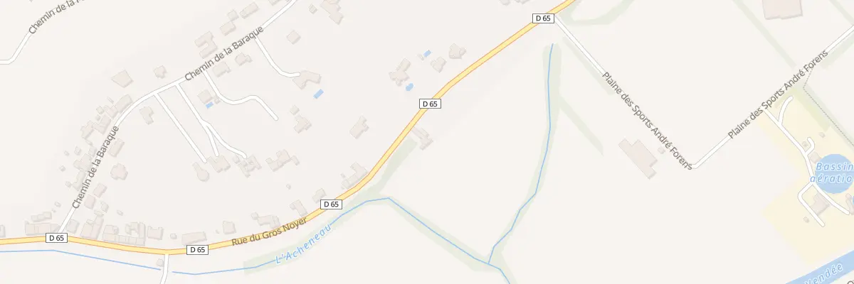 Plan du 31 Rue du gros noyer à Fontenay-le-Comte