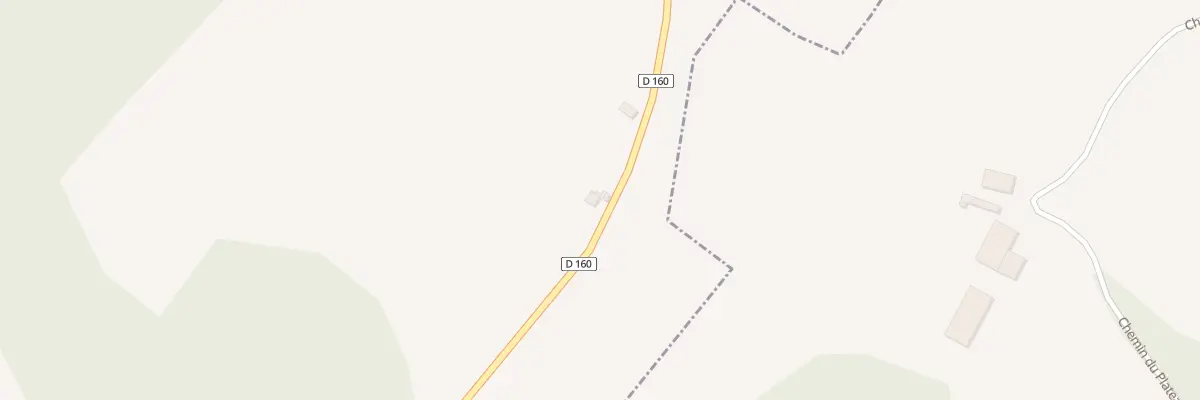 Plan du 23 Rte de Charre à Araujuzon