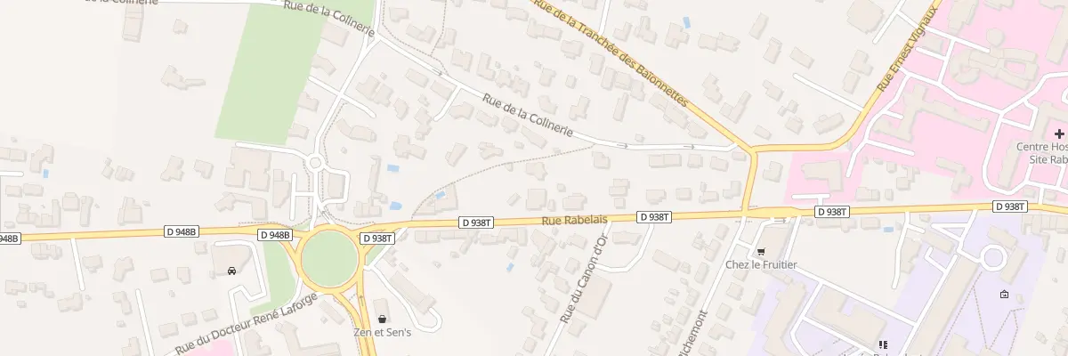 Plan du 74 Rue rabelais à Fontenay-le-Comte