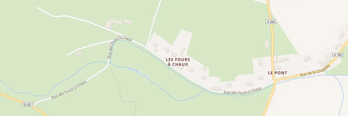 Plan du 315 Rue des Fours à Chaux à Crouay