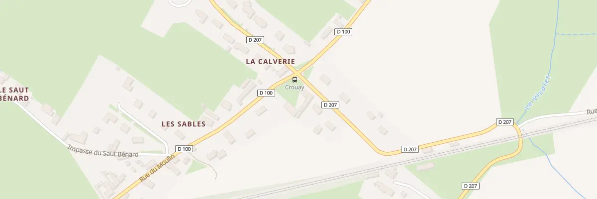 Plan du 29 Rue de la Gare à Crouay