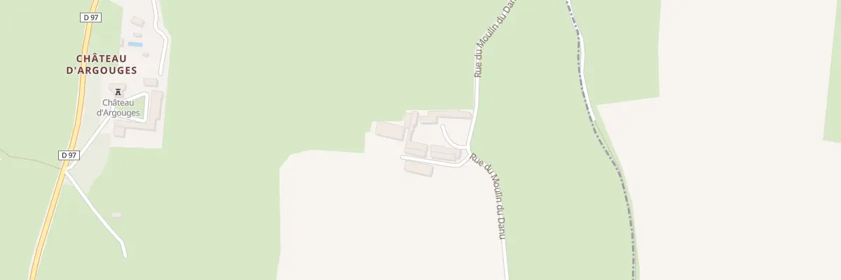 Plan du 19 Rue du Moulin du Danu à Mosles