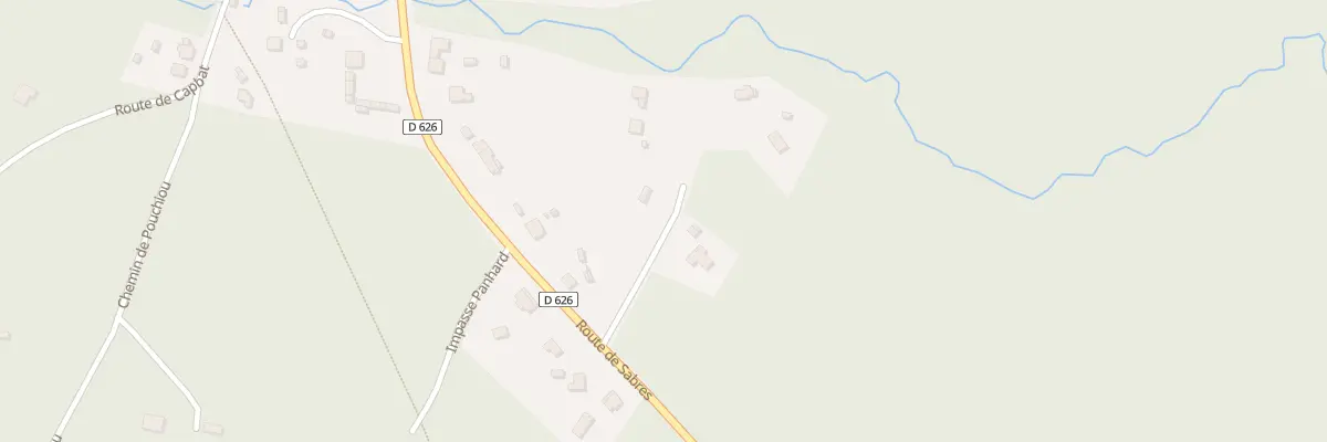 Plan du 101 Qua Bouheben à Commensacq